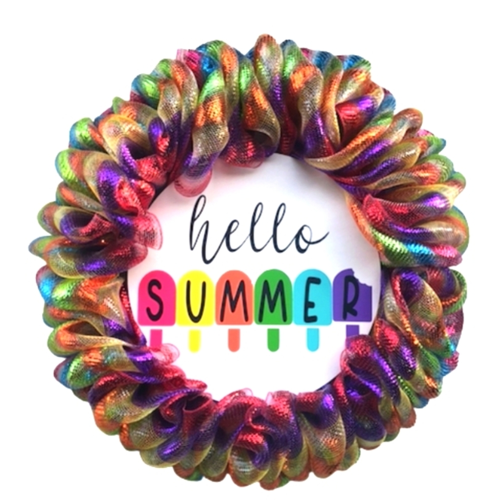 Summer wreath